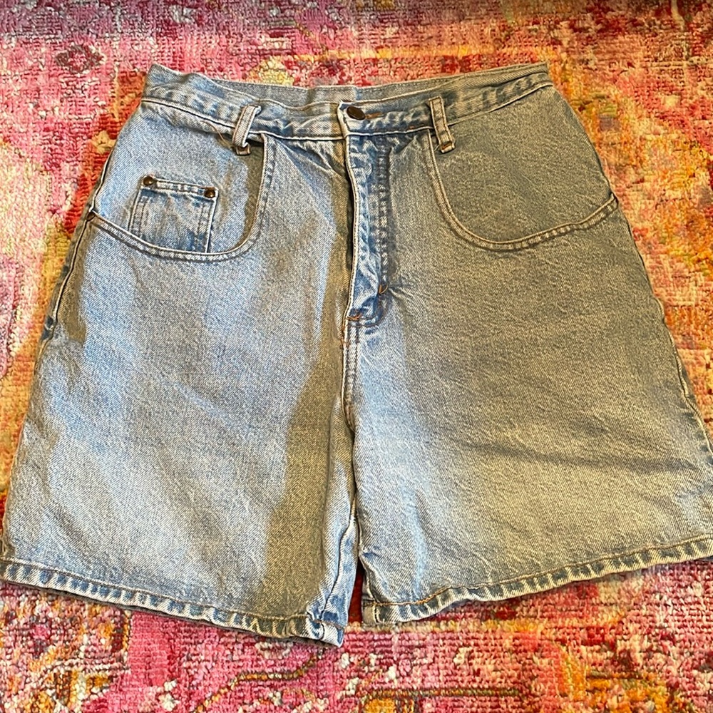 vintage high rise mom shorts